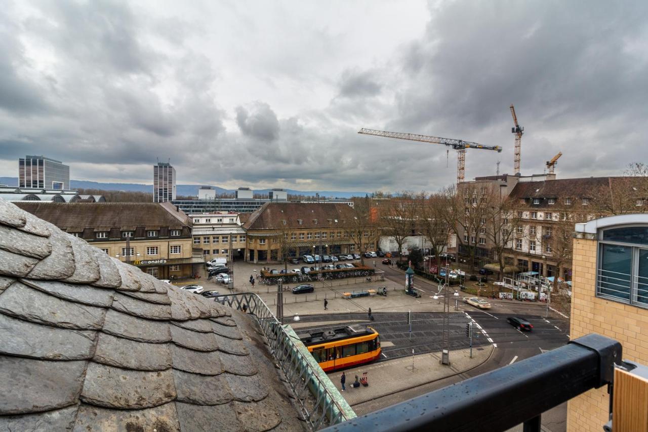 Roof Rooms คาร์ลสรูเฮอ ภายนอก รูปภาพ